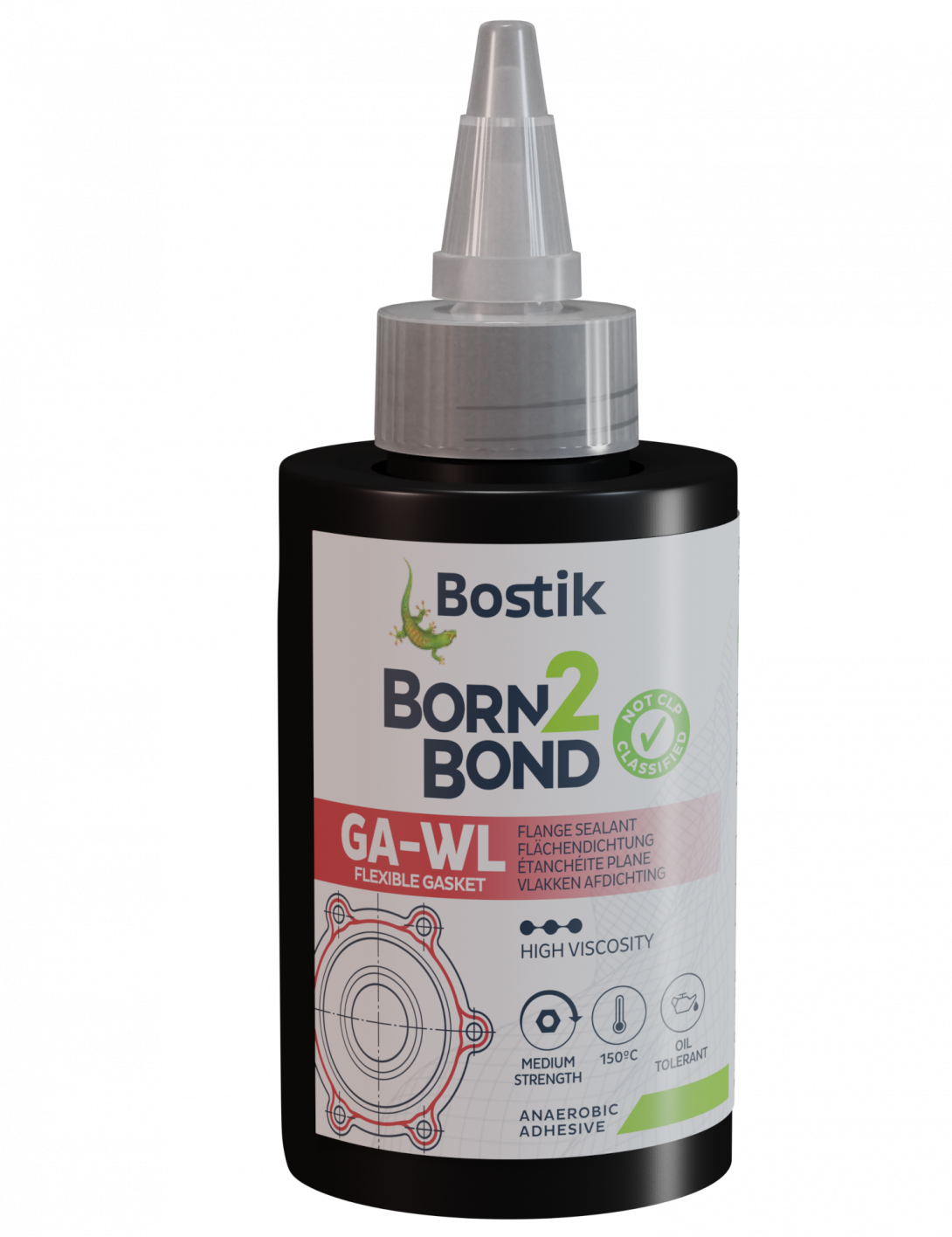 Joint anaérobie Bostik Born2Bond Gasketing GA-WL pour étanchéité des surfaces planes