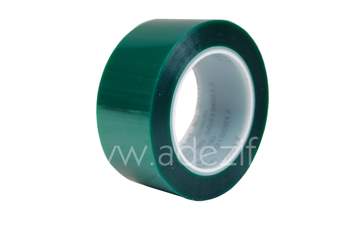 Ruban adhésif simple face polyester vert translucide Tesa 50600